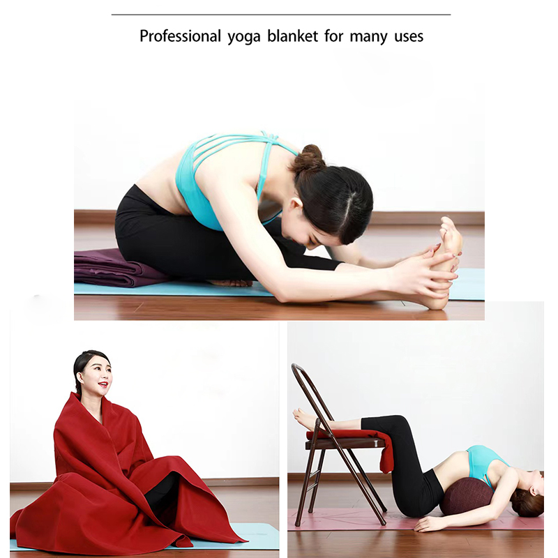 Použitie deky na jogu