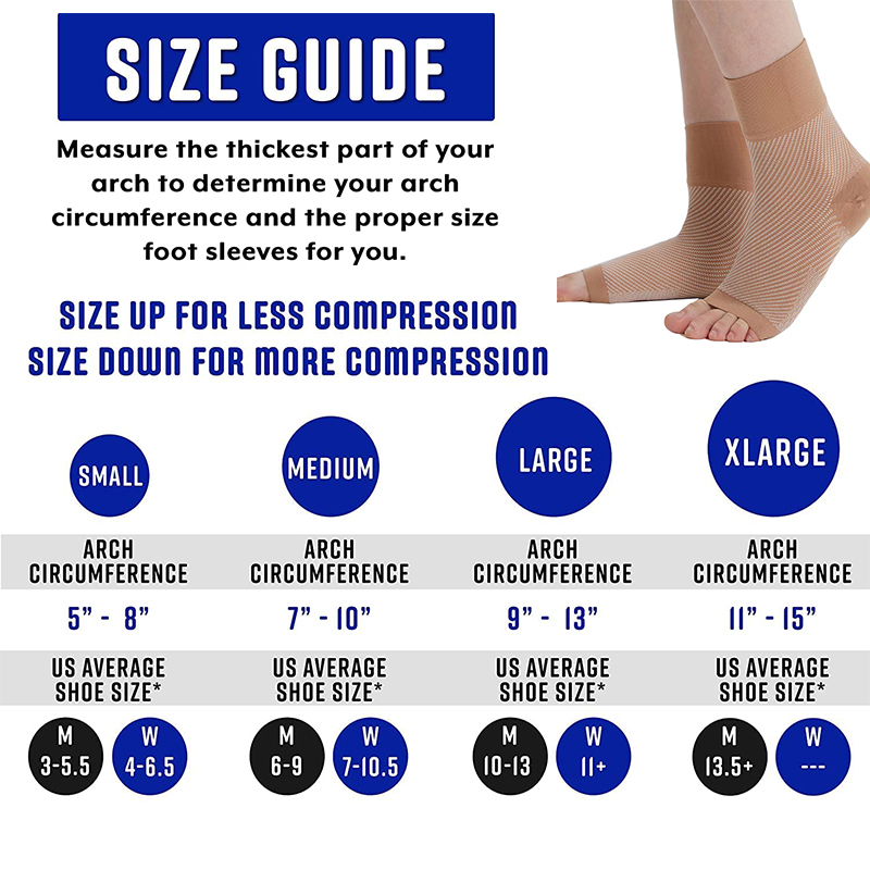 Pain-Plantar-Fasciitis-Compression-Socks-size